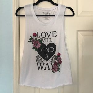 Girl's Junior Muscle Tank Top Size Large (11-13)